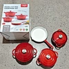 Cast Iron Enameled 7 PCS COOKWARE